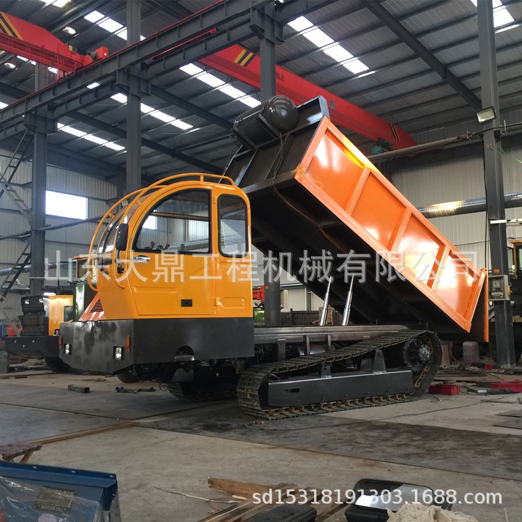 履带运输车12吨后桥驱动 爬山型履带运输车 大吨位履带运输车厂家图2