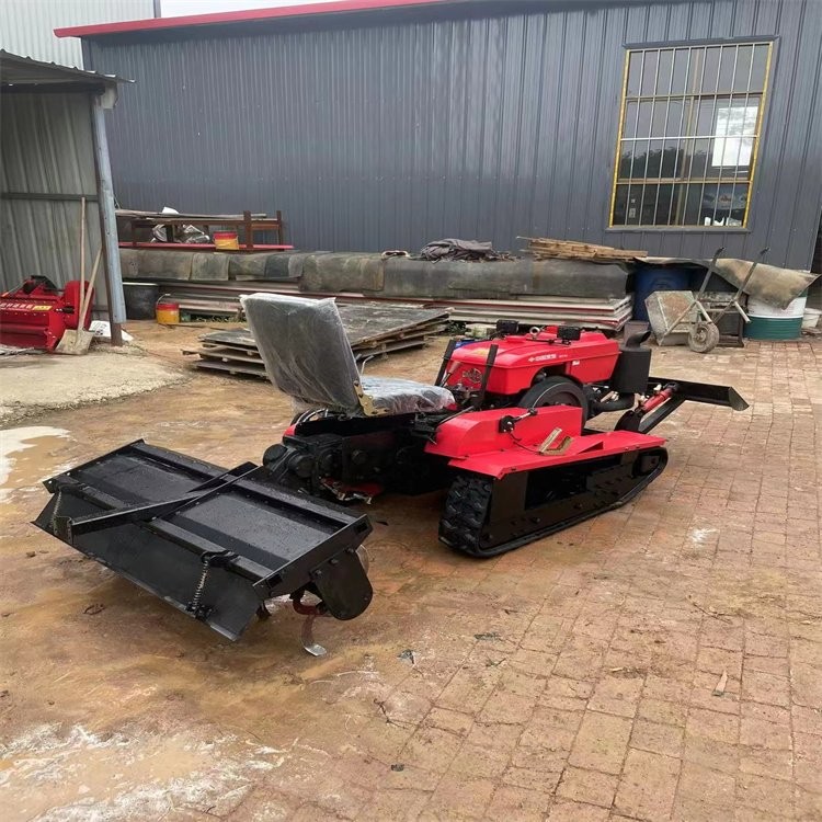 一洋机械 履带式微耕机 开沟施肥一体机 小型拖拉除草机图5