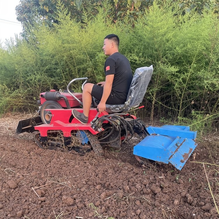 一洋多功能四驱后旋微耕机 大马力柴油除草机 手扶式旋耕松土机图2