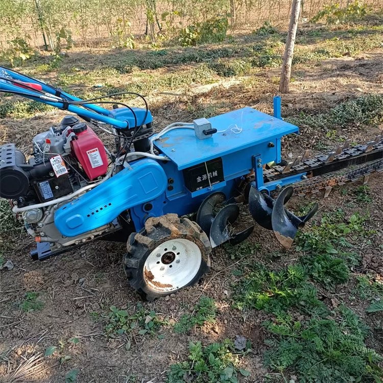丰超 手推链条开沟机 柴油埋水管挖沟机 电光缆打沟机图2