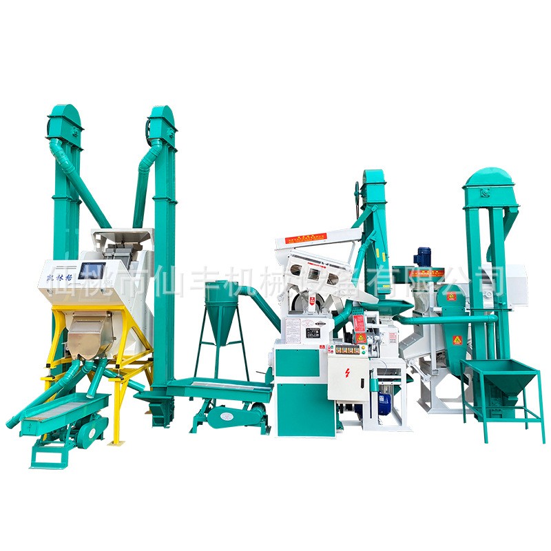 多用途商用组合碾米机色选大米加工设备图5