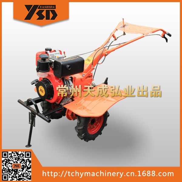 亚西达190FE 电启动柴油动力 微耕机 常州制造图2