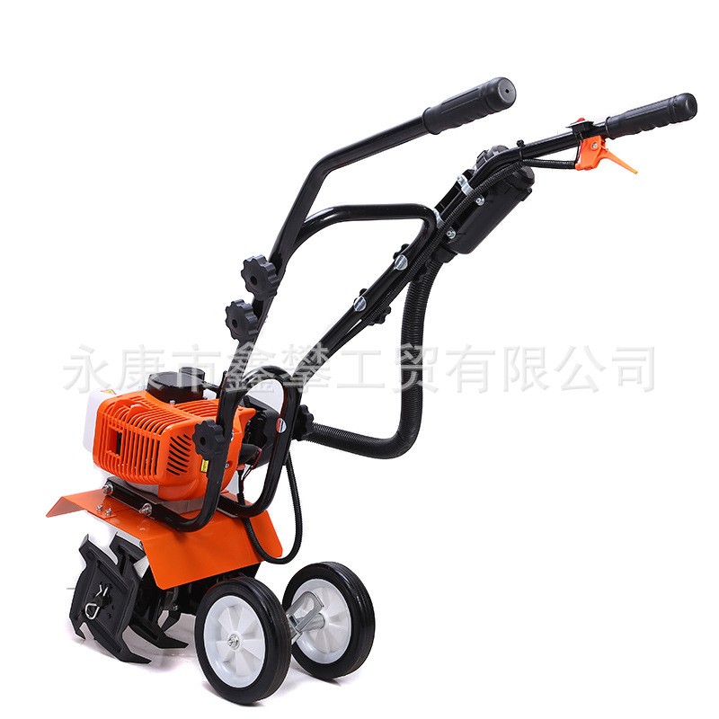 微耕机 农用汽油小型旋耕机翻土机 多功能除草机田园管理机厂家图3
