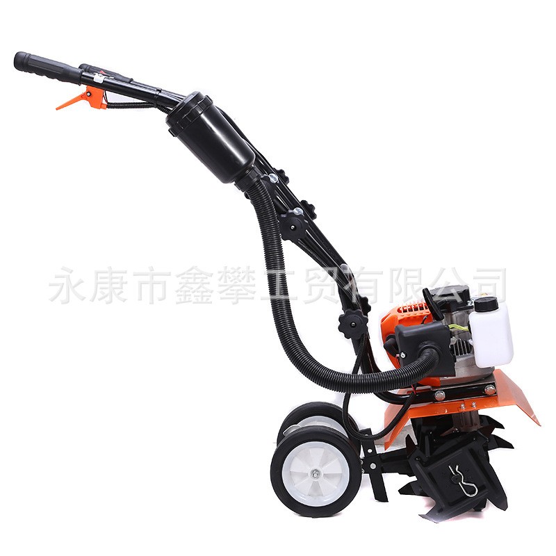 微耕机 农用汽油小型旋耕机翻土机 多功能除草机田园管理机厂家图4