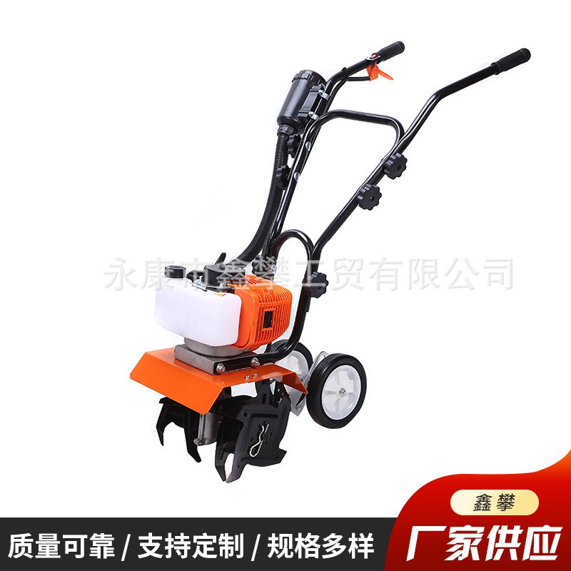 微耕机 农用汽油小型旋耕机翻土机 多功能除草机田园管理机厂家