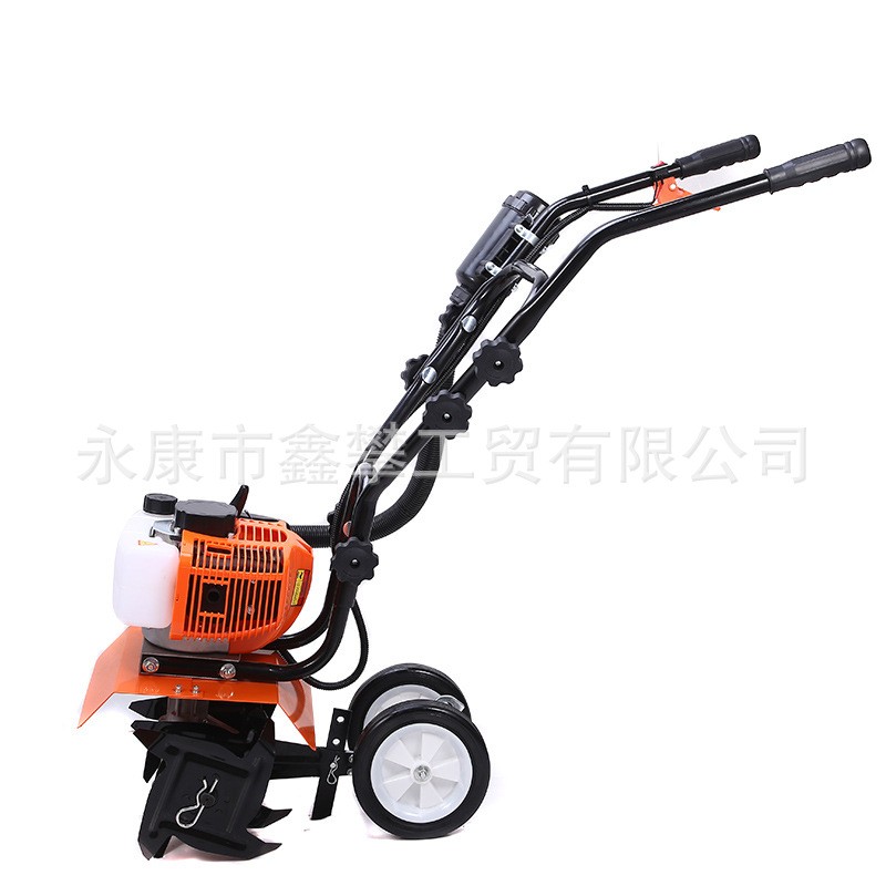微耕机 农用汽油小型旋耕机翻土机 多功能除草机田园管理机厂家图2
