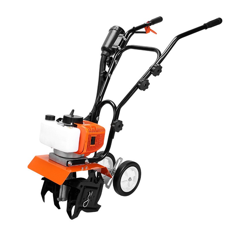 微耕机小型多功能汽油手扶耕地耕田翻地机松土机农用旋耕机犁地机图4