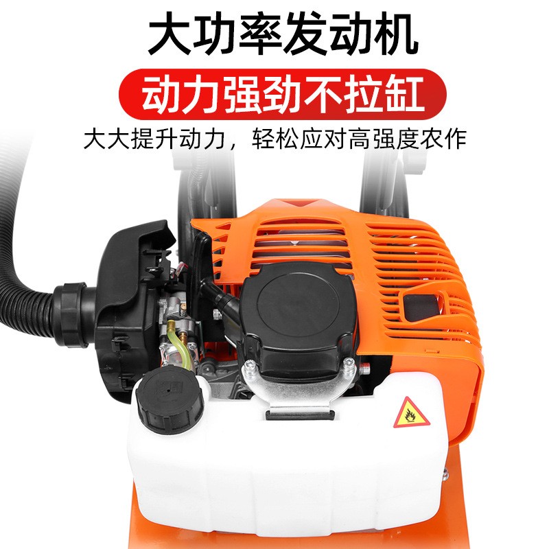 微耕机小型多功能汽油手扶耕地耕田翻地机松土机农用旋耕机犁地机图3