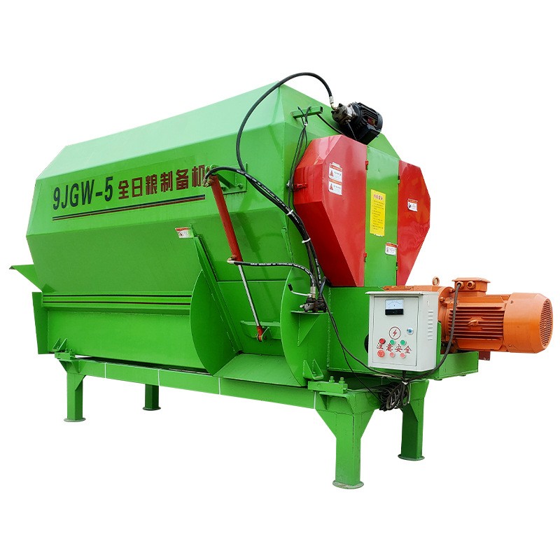 TMR全日粮混合搅拌一体机牛羊用饲料搅拌机牛羊草料搅拌机图4