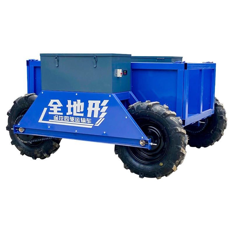 全地形运输车农用工地搬运电动遥控爬山虎四驱小型山地果园爬坡王图4