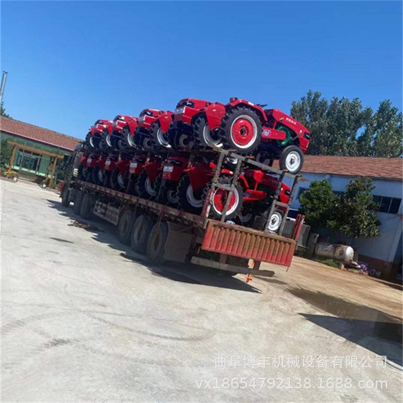 单缸28马力四轮拖拉机 四轮旋耕打田机 大棚王四轮旋耕拖拉机厂家图3