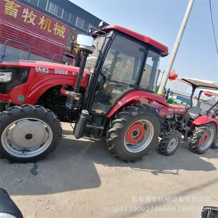 农用雷沃704四轮拖拉机 东方红1504拖拉机 水旱田柴油犁地旋耕机图2