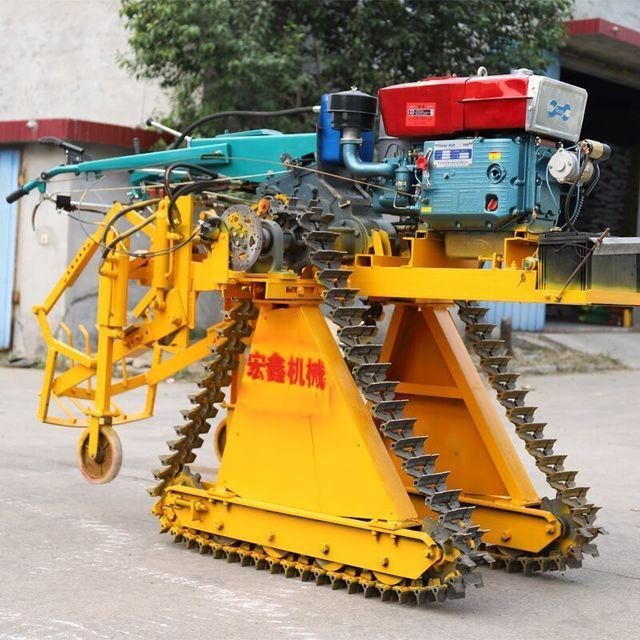 全自动柴油自走式手扶大葱收获机 新款葱姜收获机 起葱机厂家图2