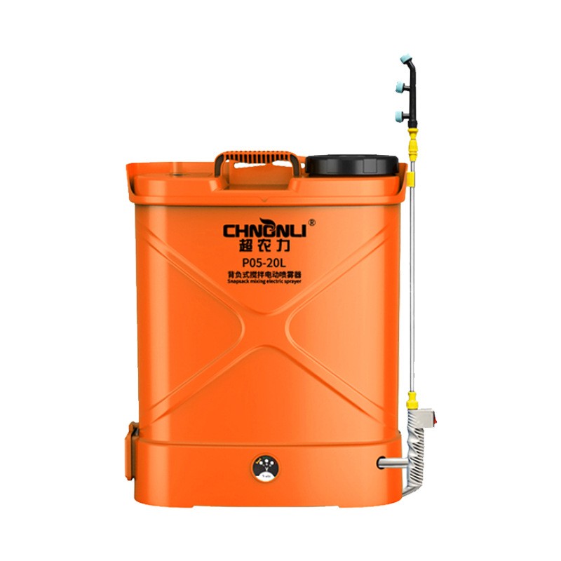 超农力新型电动搅拌喷雾器背负式打药酒精壶农用高压家用直销批发图4