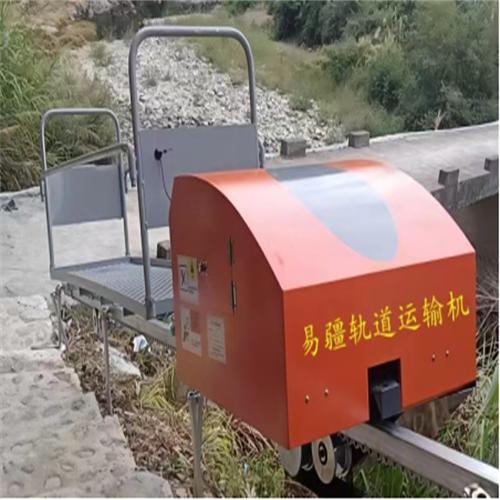 电动单轨运输车 平地单轨运输机 轨道果园运输 轨道运机械图3