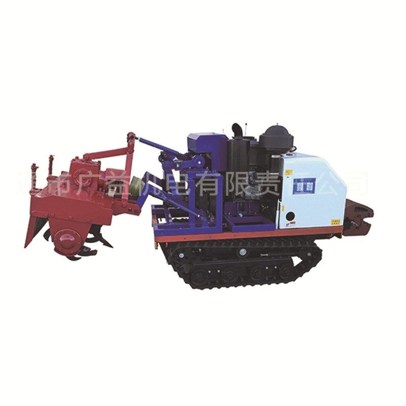 南通广益 1G-100型履带机器人旋耕机图3