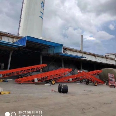 移动升降伸缩式皮带输送机 粮食装车输料稳定智能化操作 种类多样