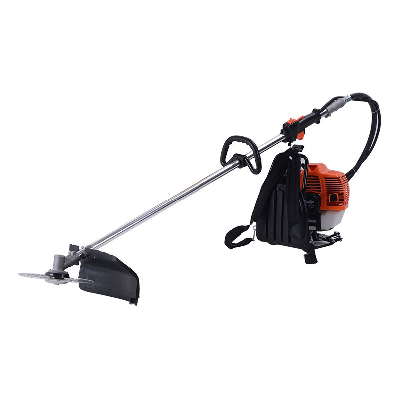二冲程小型推手式两轮割草机汽油绿篱修剪小型家用剪草割灌机图5