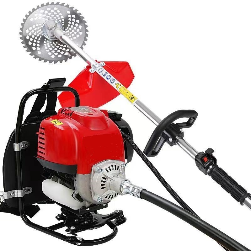 四冲程侧挂式背负式割草机除草机小型家用除草机割灌机汽油打草机图5