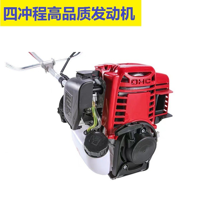 四冲程侧挂式背负式割草机除草机小型家用除草机割灌机汽油打草机图3