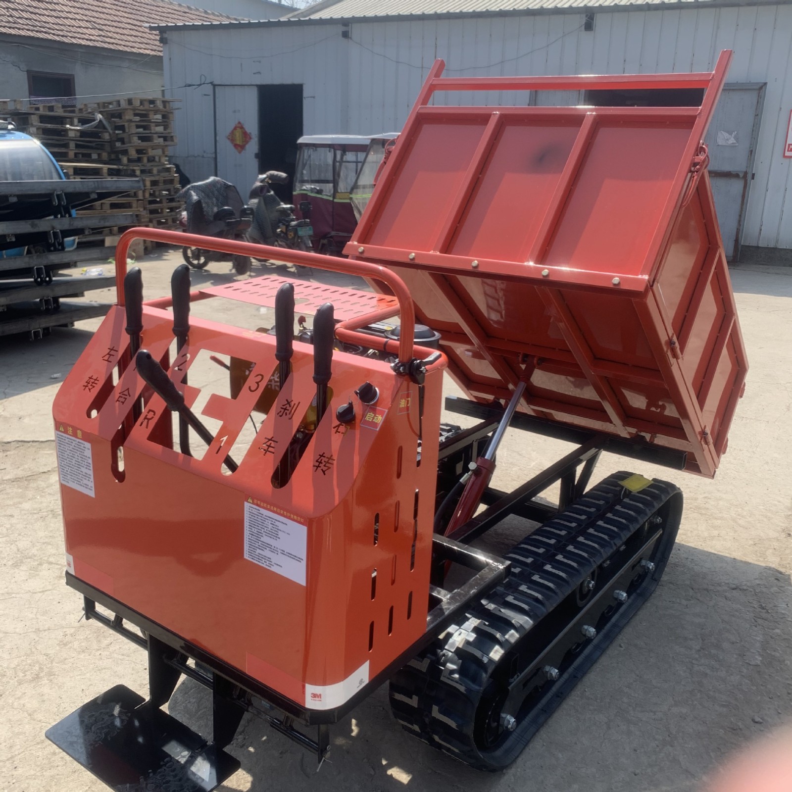 1.5吨全地形履带运输车厂家 山地果园爬坡履带运输车农用搬运车图4