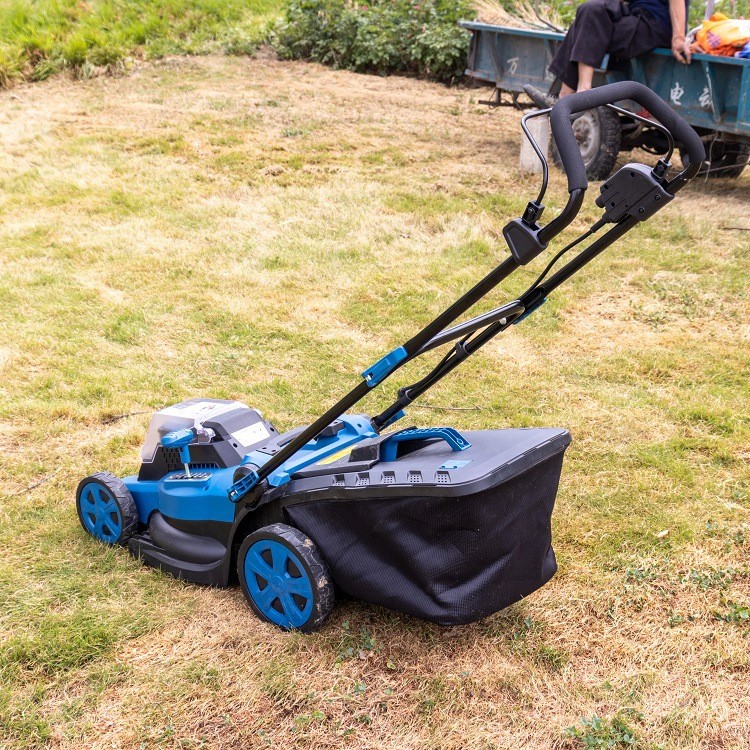 电动割草机 手推式小型家用除草机 轻便快捷打草除草机草坪修剪机图2