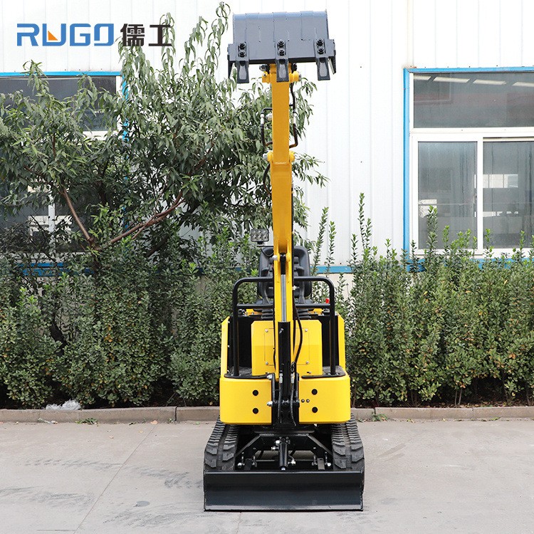 儒工履带式多功能小型挖掘机农田果园挖沟小挖机微型工程挖掘机图3