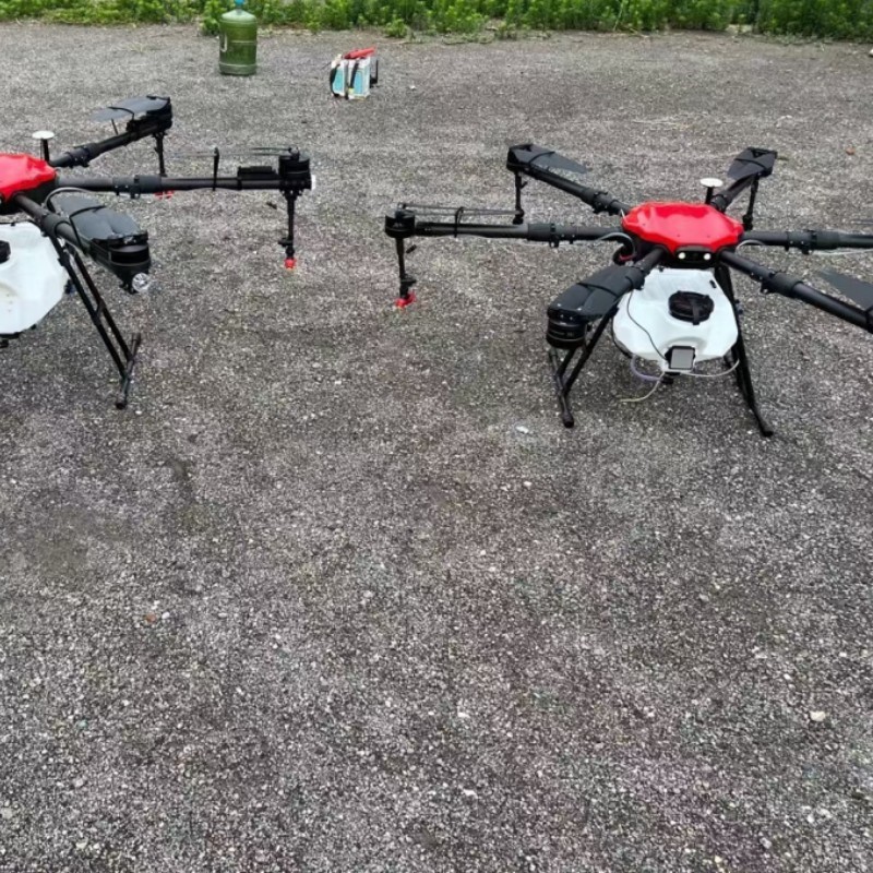 四轴四桨农用植保无人机 AB点半自助飞行10公斤农用植保无人机图4