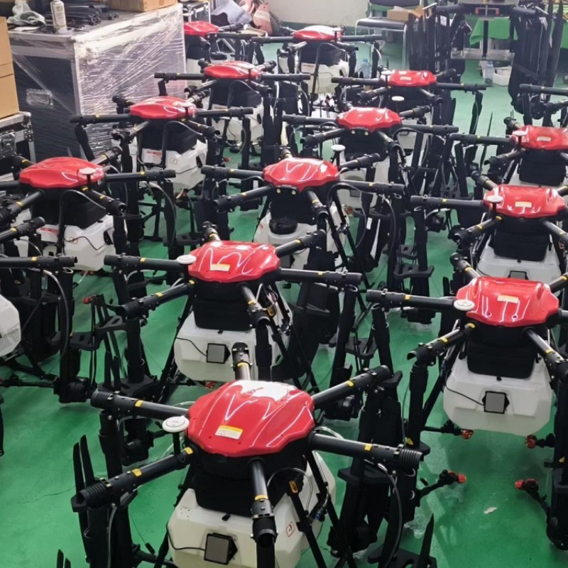 四轴四桨农用植保无人机 AB点半自助飞行10公斤农用植保无人机图3