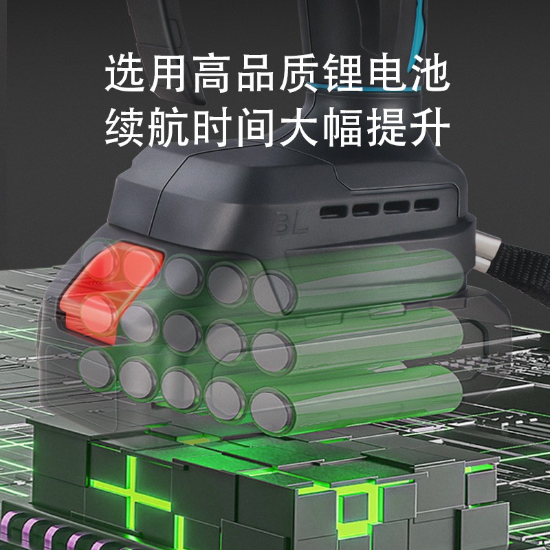 6寸无刷锂电单手锯多功能电动电锯小型工具木工电锯园林伐木电锯图5