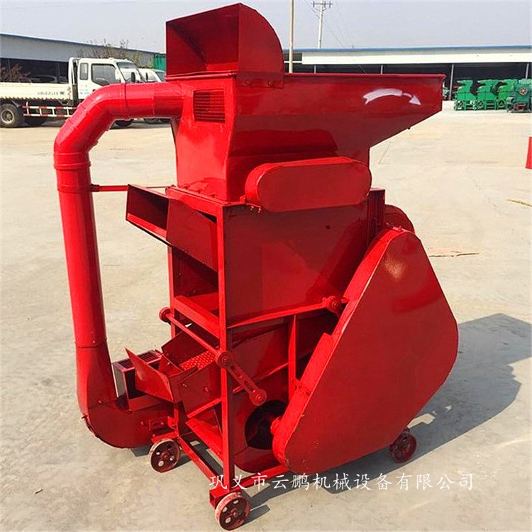 农场用自动上料花生剥壳机 花生种子快速剥壳机 山茶籽棉籽去壳机图3