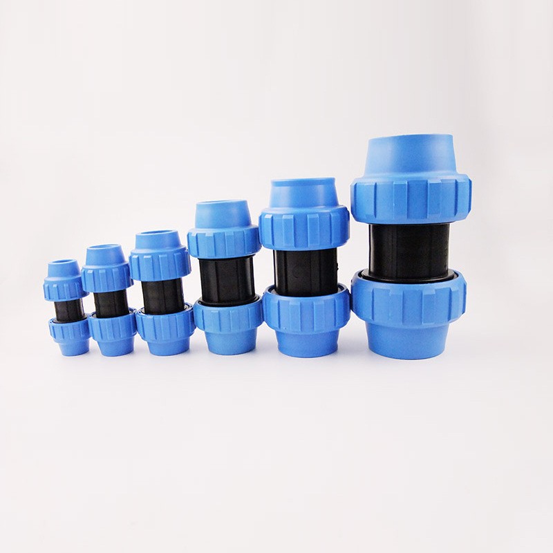 PE管快接 节水灌溉PE快速锁紧同径直接大棚温室农田盆栽 滴灌微喷图5