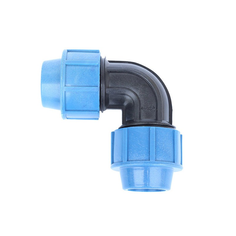 PE管快接外连管件锁紧弯头 节水灌溉快接弯头大棚农业灌溉微喷滴图3