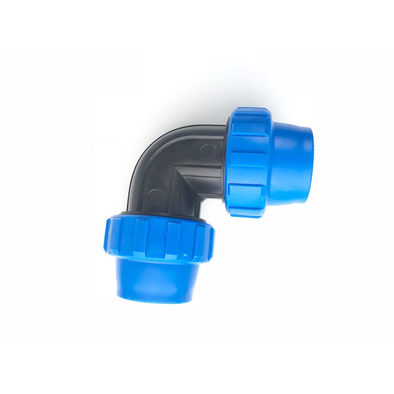 PE管快接外连管件锁紧弯头 节水灌溉快接弯头大棚农业灌溉微喷滴图5