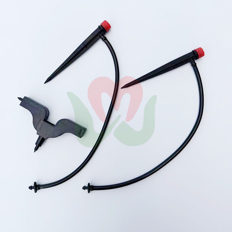 农业灌溉喷头生产厂家微喷头果树小地插喷头插尖八孔微喷头图5