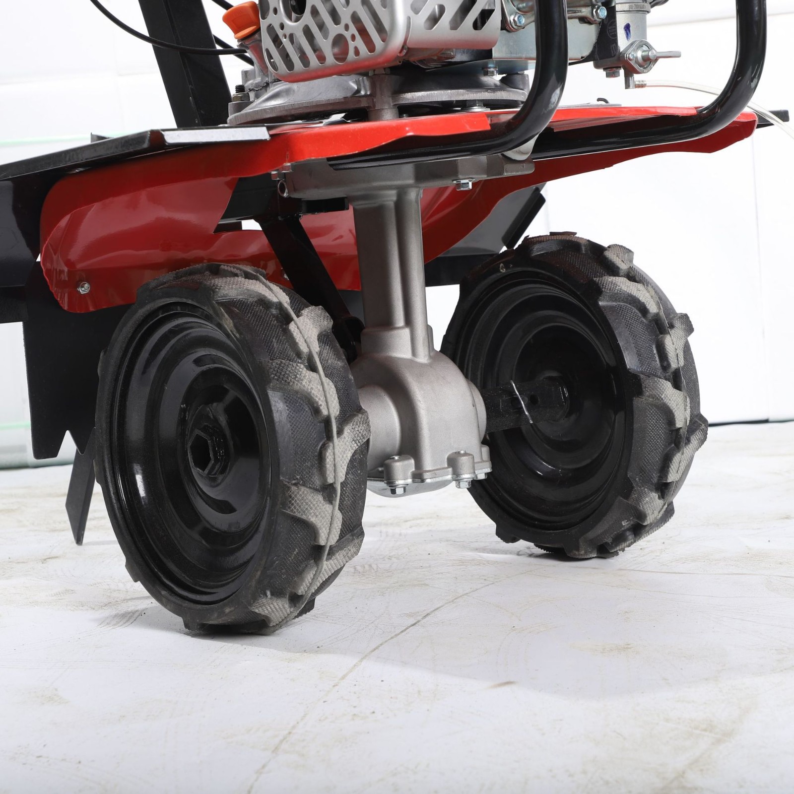 手推式微耕机水旱两用四冲程大马力多功能农用耕地机汽油锄草机图2