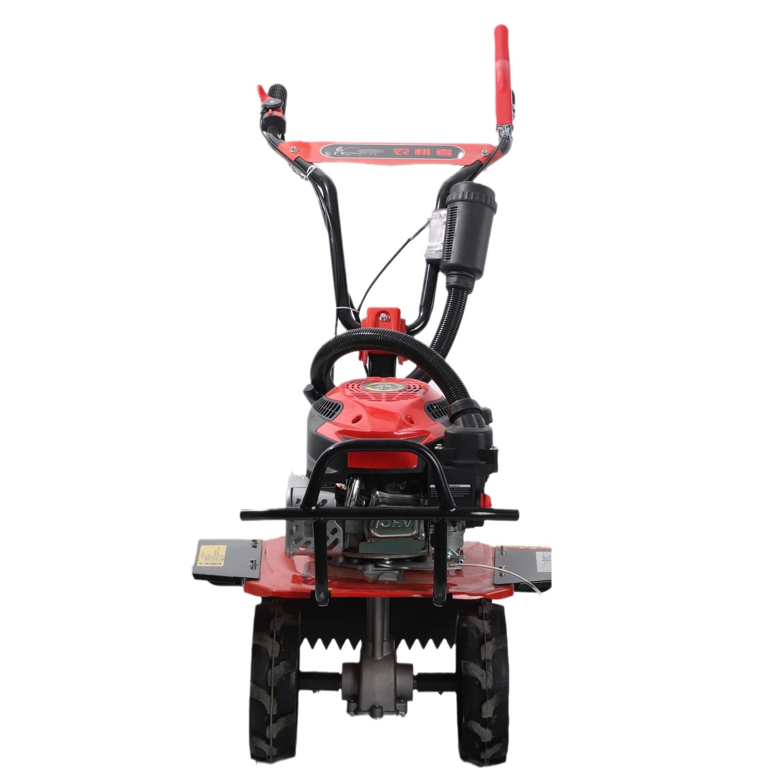 手推式微耕机水旱两用四冲程大马力多功能农用耕地机汽油锄草机图5
