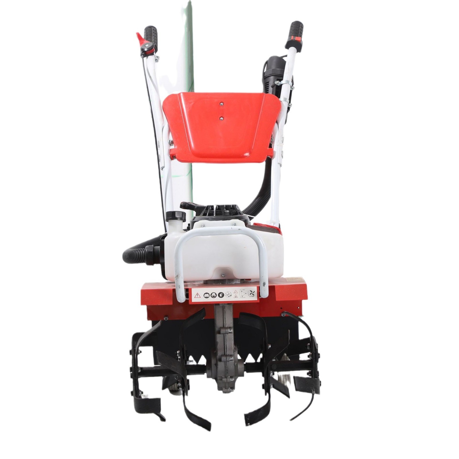 农用微耕机硬地松土开沟神器水田除草耕地机多功能翻地开荒旋耕机图4