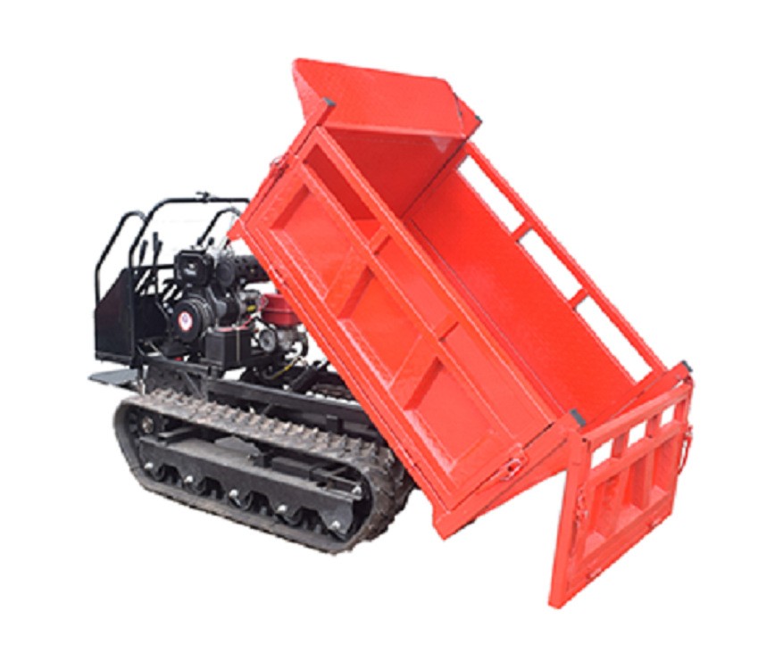 小型汽油柴油运输车田园小型运输车工地户外小型轮式履带式 运输车图5