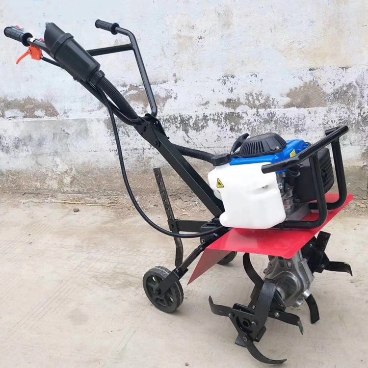 茶园小型耕地机犁田机硬地松土开沟机除草机手扶大马力汽油旋耕机图2