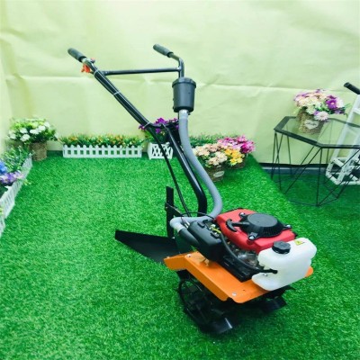 茶园小型耕地机犁田机硬地松土开沟机除草机手扶大马力汽油旋耕机