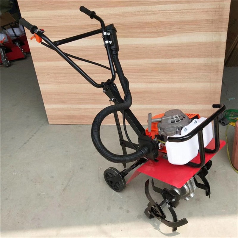 硬地开荒翻整防缠草碎草机四冲程小型微耕机大棚开沟汽油旋耕机图3