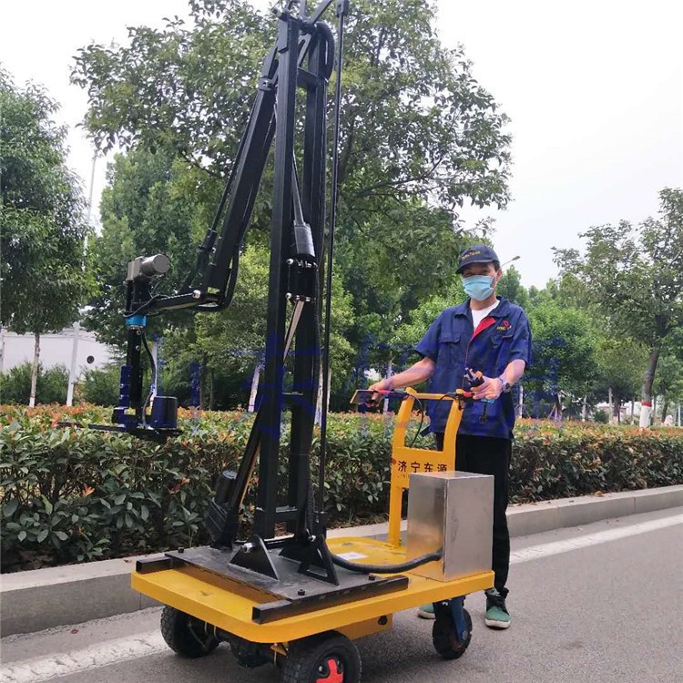 佰源手推式绿篱修剪机 多功能便携修剪机 遥控升降修剪车图3