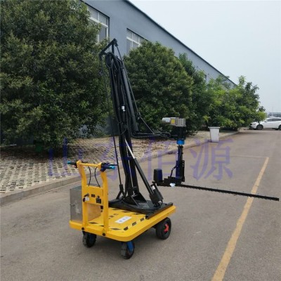 佰源手推式绿篱修剪机 多功能便携修剪机 遥控升降修剪车