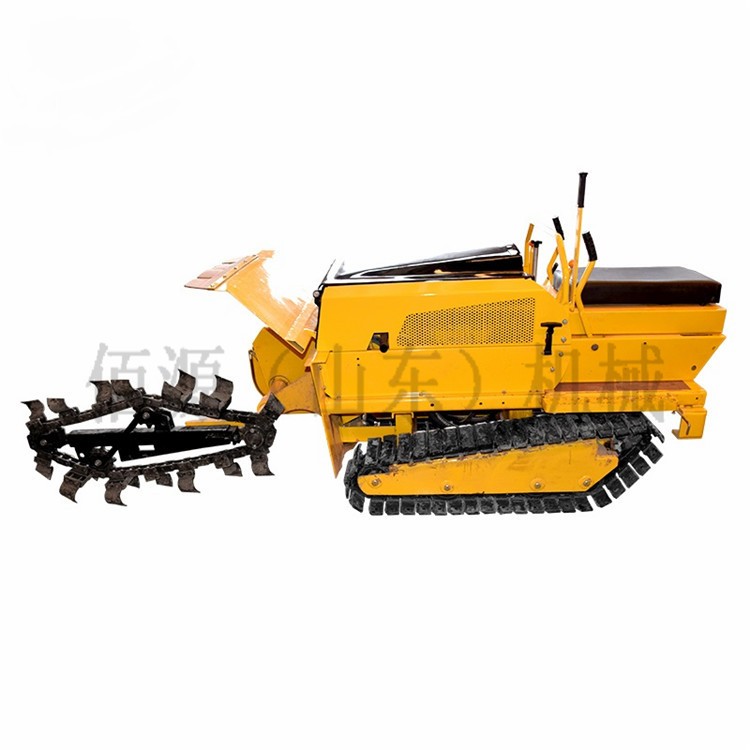 佰源机械销售多功能开沟机 公路两侧链式开槽机图2
