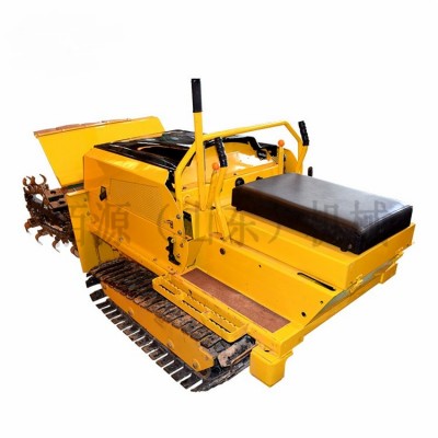 佰源机械销售多功能开沟机 公路两侧链式开槽机