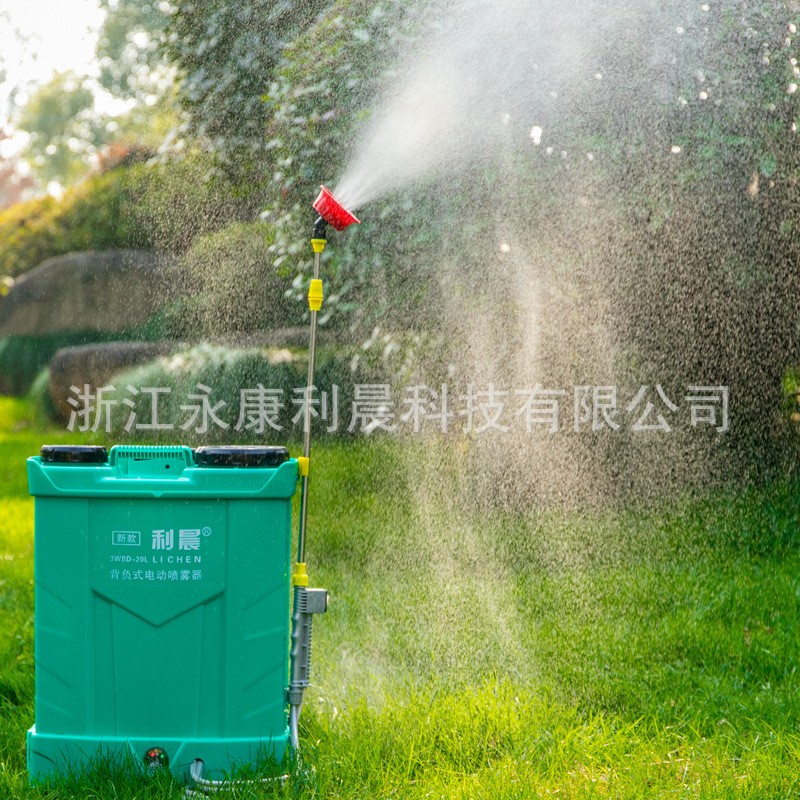 利晨 电动喷雾器农用打药机锂电背负式消毒消杀喷雾机高压弥雾机图5