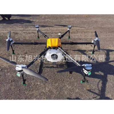六轴植保无人机 药剂种子粉剂高空喷洒机 无人驾驶喷雾机
