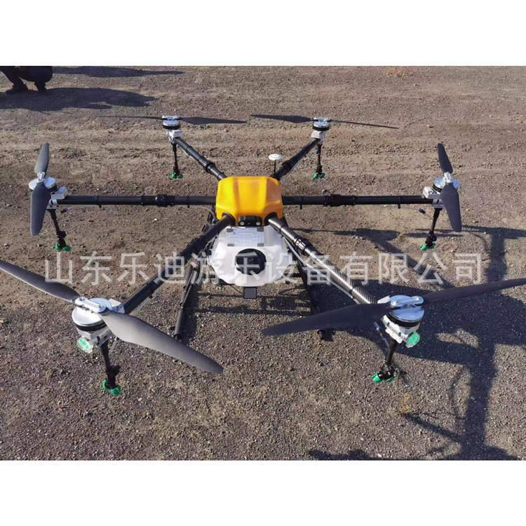六轴植保无人机 药剂种子粉剂高空喷洒机 无人驾驶喷雾机图2