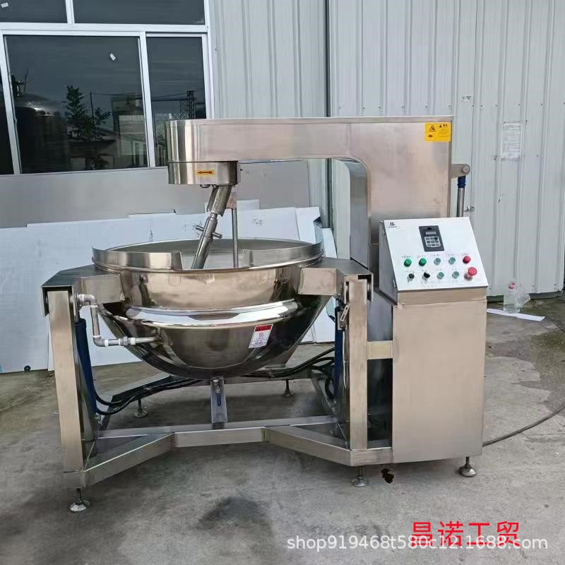 花生酥行星炒锅 高粘度芋泥搅拌设备 花生糖炒制机器昌诺工贸图5